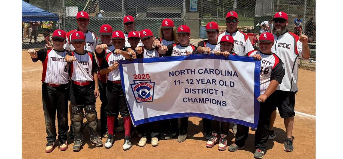 2025 10-12 Baseball District 1 Champions!